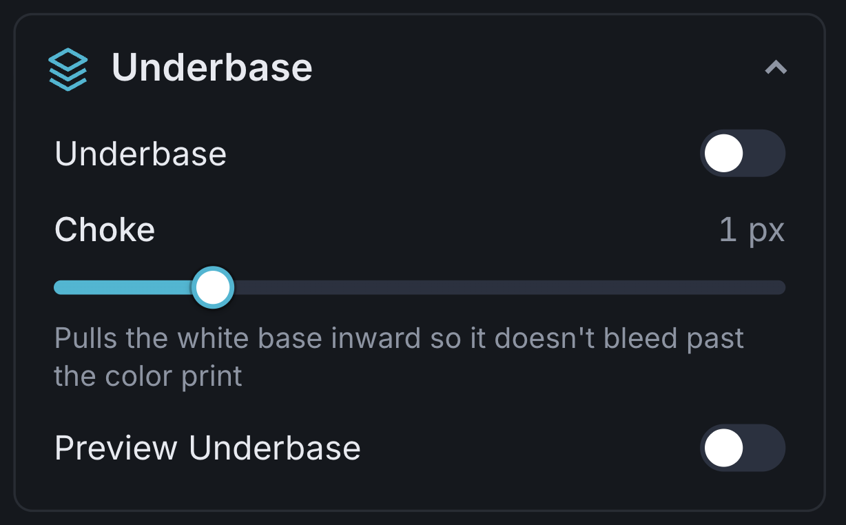 ToneSmith white underbase generator